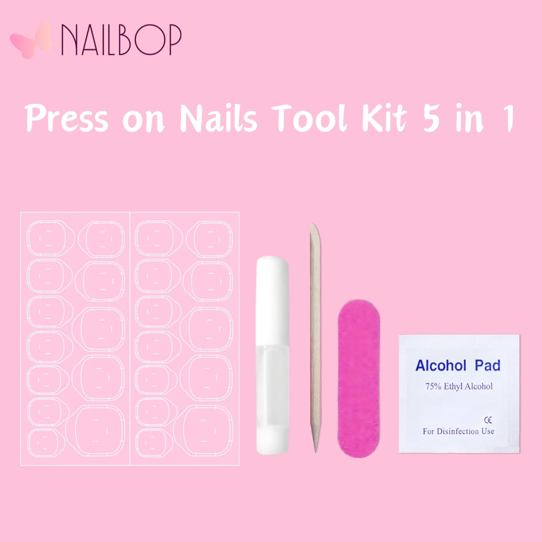  Press On Fake Nails Tool Kit